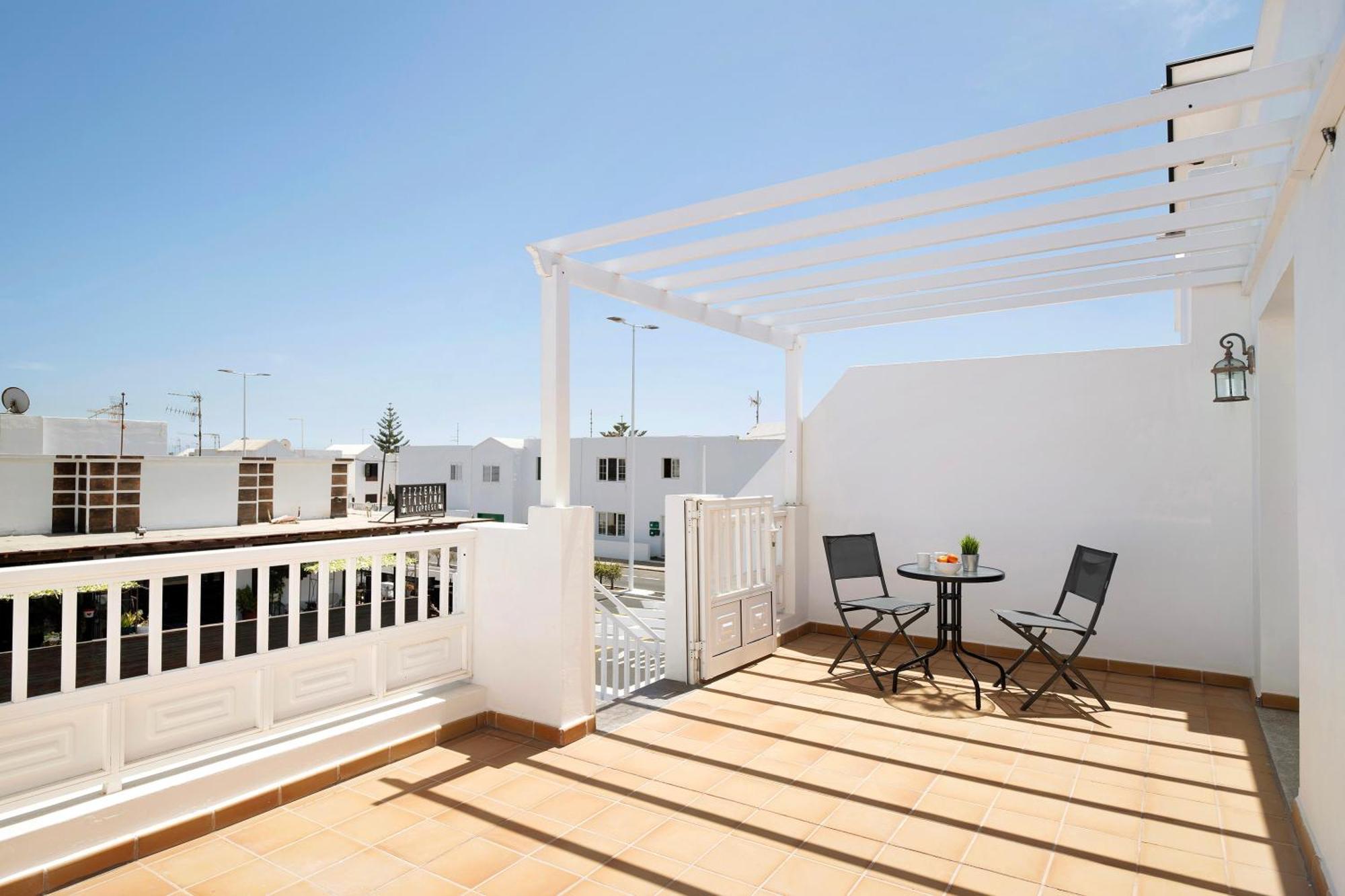 Apartamento Casa Sabrina, Terraza Vista Mar Playa Honda  Exterior foto